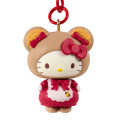 Japan Sanrio Original Strap - Hello Kitty : Cookie Fluffy Bear - 2