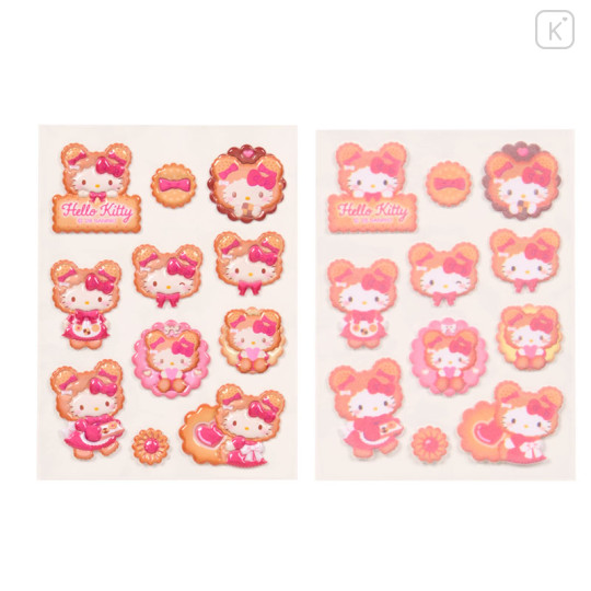 Japan Sanrio Original Sticker Set - Hello Kitty : Cookie Fluffy Bear - 2