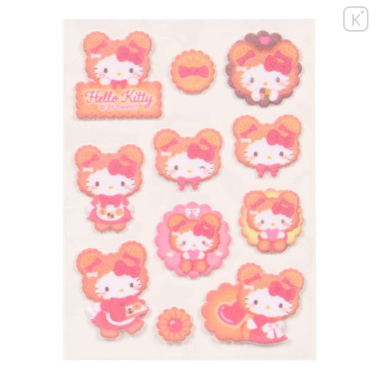 Japan Sanrio Original Sticker Set - Hello Kitty : Cookie Fluffy Bear - 4