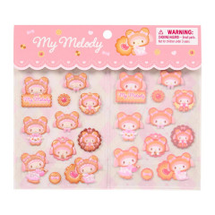 Japan Sanrio Original Sticker Set - My Melody : Cookie Fluffy Bear