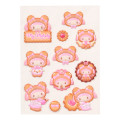 Japan Sanrio Original Sticker Set - My Melody : Cookie Fluffy Bear - 3