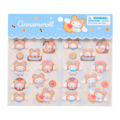 Japan Sanrio Original Sticker Set - Cinnamoroll : Cookie Fluffy Bear