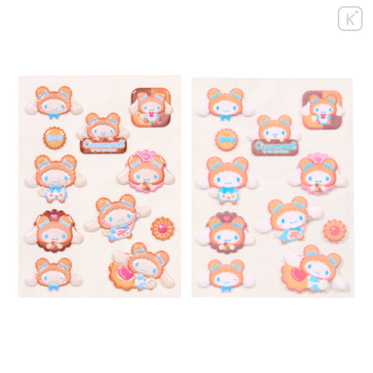 Japan Sanrio Original Sticker Set - Cinnamoroll : Cookie Fluffy Bear - 2