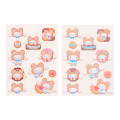 Japan Sanrio Original Sticker Set - Cinnamoroll : Cookie Fluffy Bear - 2