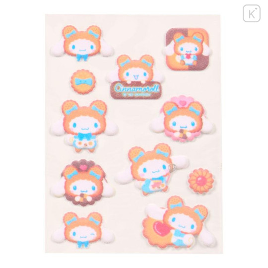 Japan Sanrio Original Sticker Set - Cinnamoroll : Cookie Fluffy Bear - 4