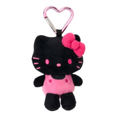 Japan Sanrio Original Mini Mascot Holder - Hello Kitty : Black