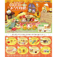 Japan Sanrio Re-Ment Miniature Figure Full Set - Pompompurin : Warm and Cozy Home Time