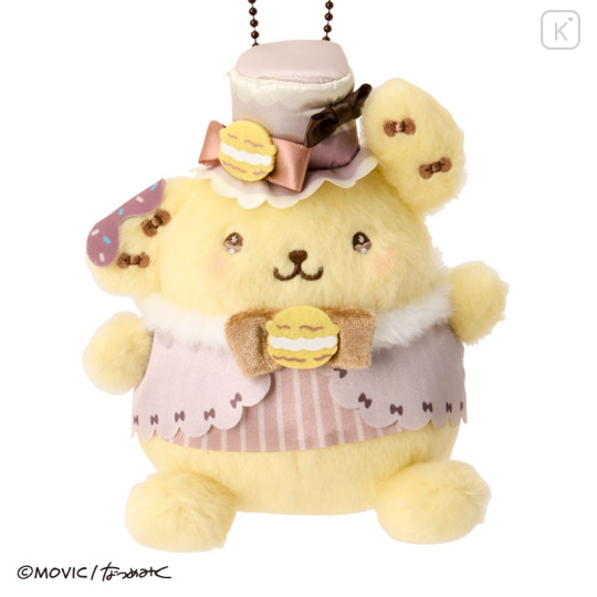 Japan Sanrio Dolly Mix Mascot Holder - Pompompurin : Macarons - 2