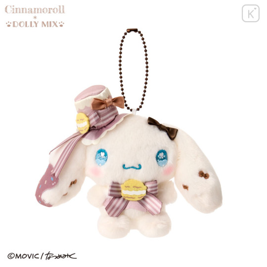 Japan Sanrio Dolly Mix Mascot Holder - Cinnamoroll : Macarons - 1