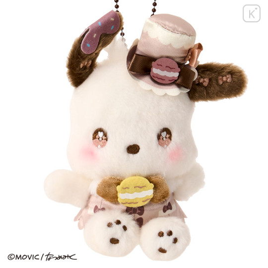 Japan Sanrio Dolly Mix Mascot Holder - Pochacco : Macarons - 2