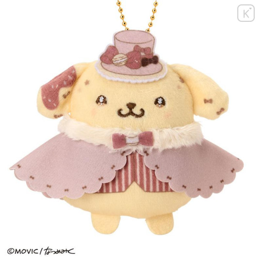 Japan Sanrio Dolly Mix Finger Mascot Puppela Set - Pompompurin - 4