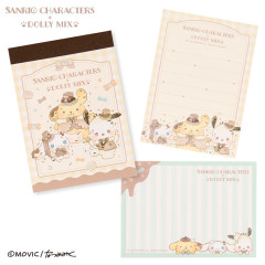 Japan Sanrio Dolly Mix Mini Memo - Cinnamoroll & Pochacco & Pompompurin