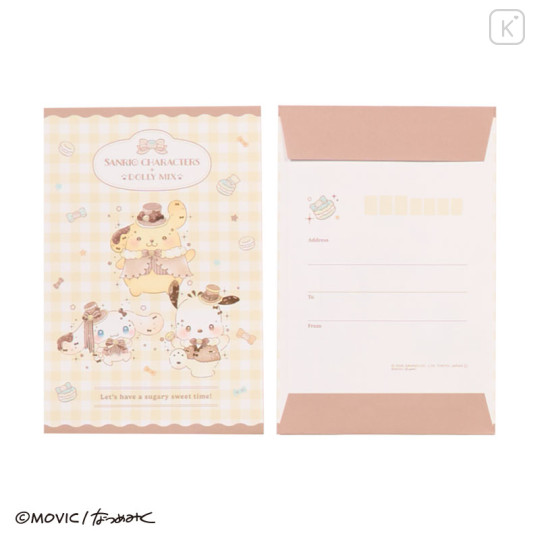 Japan Sanrio Dolly Mix Letter Set - Cinnamoroll & Pochacco & Pompompurin - 3