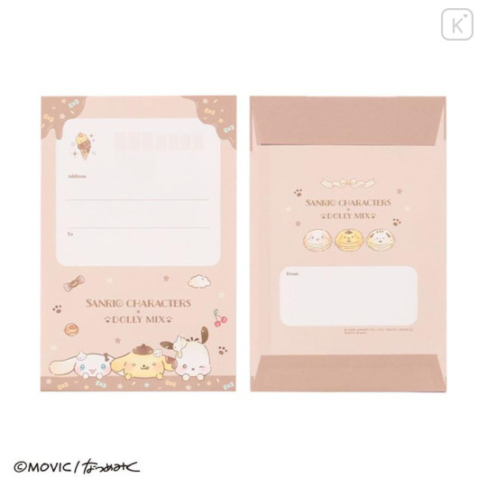 Japan Sanrio Dolly Mix Letter Set - Cinnamoroll & Pochacco & Pompompurin - 4