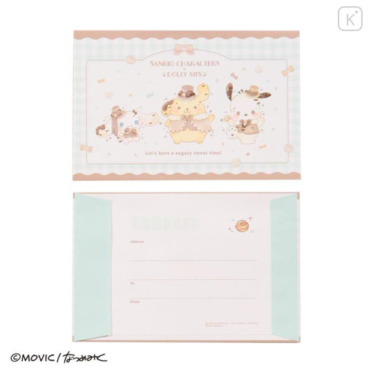Japan Sanrio Dolly Mix Letter Set - Cinnamoroll & Pochacco & Pompompurin - 6