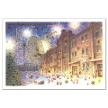 Japan Mini Santa Christmas Card - Yokohama - 1