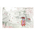 Japan Mini Santa Christmas Card - Maiko - 1