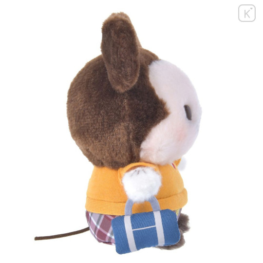 Japan Disney Store Urupocha-chan Plush - Mickey : Autumn / Winter Student Costume - 3