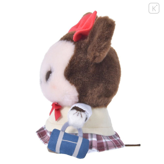 Japan Disney Store Urupocha-chan Plush - Minnie : Autumn / Winter Student Style - 3
