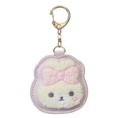 Japan San-X Embroidered Patch Mascot Bag Charm Keychain - Korilakkuma : Makeup Rilakkuma