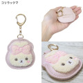 Japan San-X Embroidered Patch Mascot Bag Charm Keychain - Korilakkuma : Makeup Rilakkuma - 2