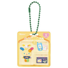Japan Sanrio Blister Acrylic Keychain - Usahana : Blistaz Pack Orange
