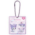 Japan Sanrio Blister Acrylic Keychain - Kuromi & Baku : Blistaz Pack - 1