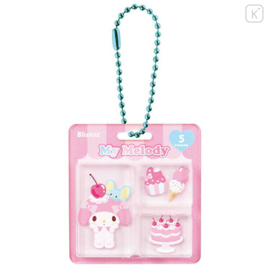 Japan Sanrio Blister Acrylic Keychain - My Melody : Blistaz Pack Pink - 1