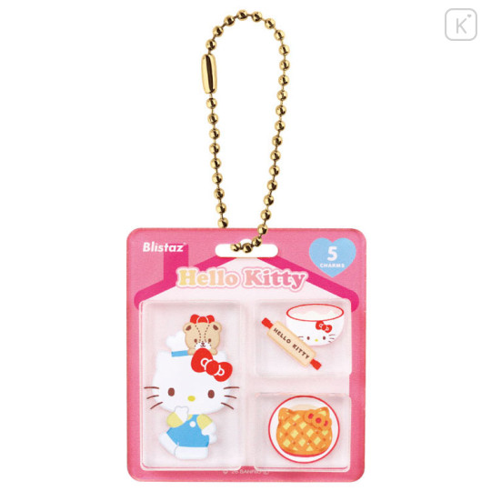 Japan Sanrio Blister Acrylic Keychain - Hello Kitty & Tiny Chum : Blistaz Pack - 1