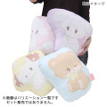 Japan Mikko Illustrations Die-Cut Cushion - Lil ala mode Mousse Playing in Flower Field - 4