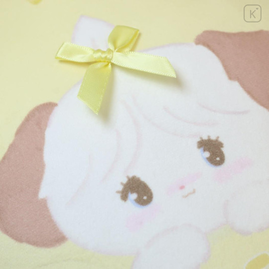 Japan Mikko Illustrations Die-Cut Cushion - Lil ala mode : Lil ala mode Souffle Playing in Flower Field - 3