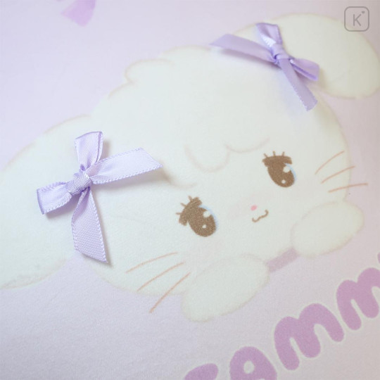 Japan Mikko Illustrations Die-Cut Cushion - Lil ala mode : Lil ala mode Cammy Playing in Flower Field - 3
