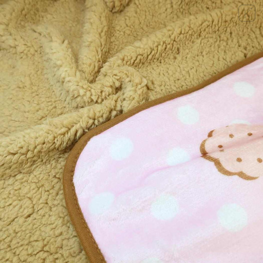 Japan Sanrio Fleece Lap Blanket - Sugarbunnies : Pink - 2