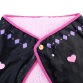 Japan Sanrio Fleece Lap Blanket - Hello Kitty : Black Pink - 3