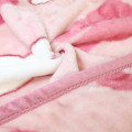 Japan Miffy Flannel Lap Blanket - Miffy : Face Pink - 2