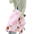 Japan Moomin Flannel Lap Blanket - Little My : Pink - 4