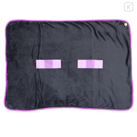 Japan Minecraft Fleece Lap Blanket - Enderman Black - 1