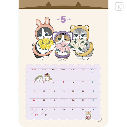 Japan Mofusand Wall Calendar - 2027 - 3