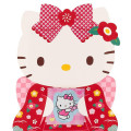 Japan Sanrio Original Gift Envelope Set - Hello Kitty : Kimono Red Plump Blossom - 4