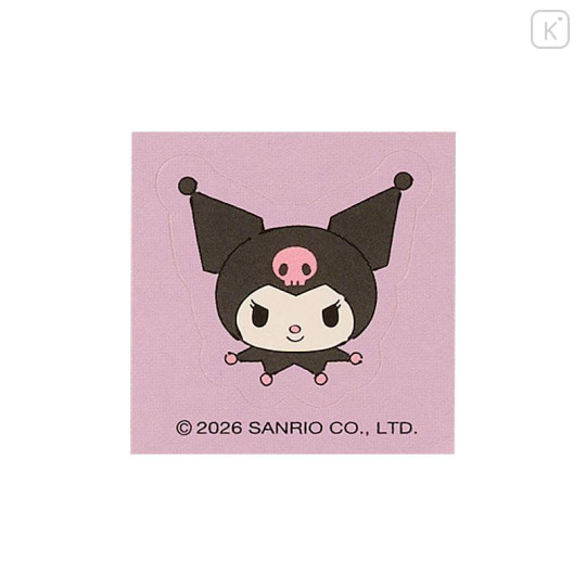 Japan Sanrio Original Fluffy Envelope - Kuromi : New Year Kimono - 4
