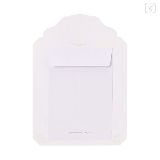 Japan Sanrio Original Mini Envelope with Puffy Sticker - Cinnamoroll : New Year Plum Blossom - 2