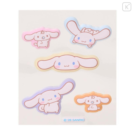 Japan Sanrio Original Mini Envelope with Puffy Sticker - Cinnamoroll : New Year Plum Blossom - 4