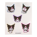 Japan Sanrio Original Mini Envelope with Puffy Sticker - Kuromi : New Year Plum Blossom - 4