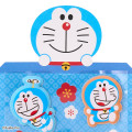 Japan Sanrio Original Mini Envelope with Puffy Sticker - Doraemon : New Year Plum Blossom - 3