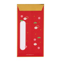 Japan Sanrio Original Decorative Envelope (L) Set - Gold Red Embossed - 2