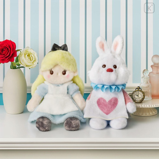 Japan Disney Store Palnui Plush Keychain - Alice in Wonderland : Alice - 2