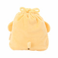 Japan Sanrio Original Character-Shaped Drawstring Bag with Snack - Pompompurin : Face - 2