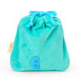 Japan Sanrio Original Character-Shaped Drawstring Bag with Snack - Hangyodon : Face - 2