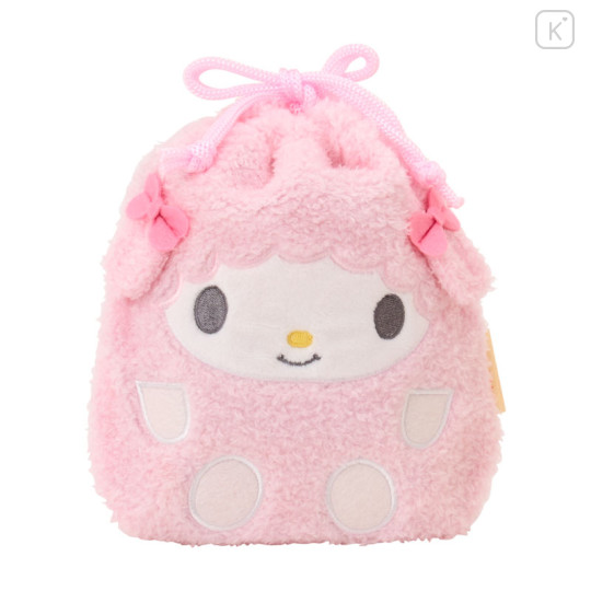Japan Sanrio Original Character-Shaped Drawstring Bag with Snack - My Sweet Piano - 1