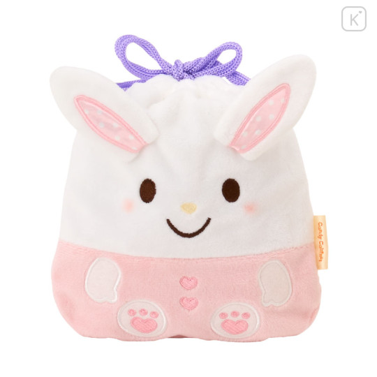 Japan Sanrio Original Character-Shaped Drawstring Bag with Snack - Wish Me Mell - 1